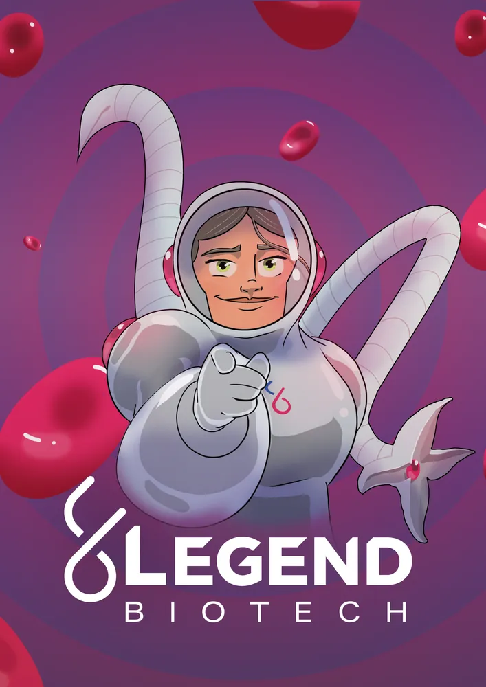 Become a Legend key art — super-cell character
